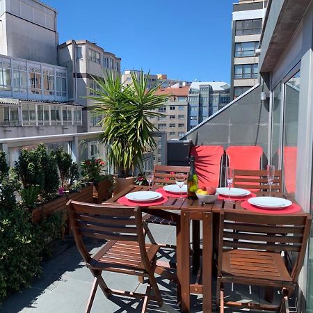 Penthouse With Terrace And Views Near Oza'S Beach Apartman A Coruña Kültér fotó