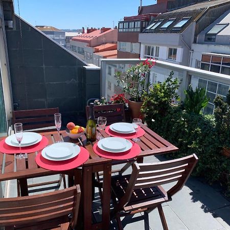 Penthouse With Terrace And Views Near Oza'S Beach Apartman A Coruña Kültér fotó
